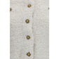White Polyamide Cardigan
