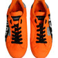 Orange Logo Tape Low Top Portofino Men Sneakers Shoes