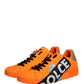 Orange Logo Tape Low Top Portofino Men Sneakers Shoes