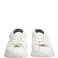 White NS1 Lace Up Low Top Sneakers Shoes