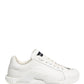 White NS1 Lace Up Low Top Sneakers Shoes
