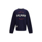 Blue Cotton Sweatshirt