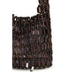 Brown Wood Shoulder Bag