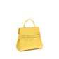 Bicolor Synthetic Handbag