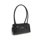 Black Calf Leather Bos Taurus Shoulder Bag