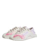 White NS1 Lace Up Low Top Sneakers Shoes