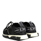 Black Mesh Sorrento Trekking Sneakers Shoes