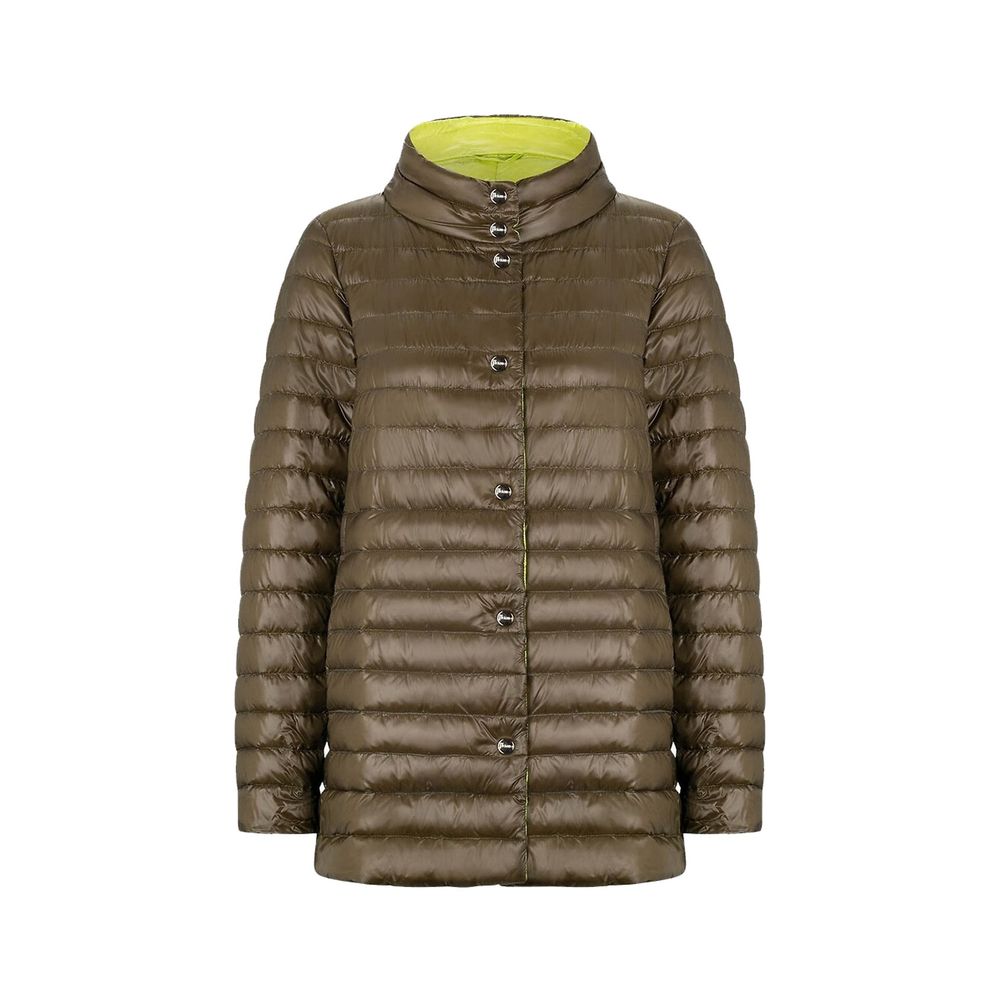 Bicolor Polyamide Coat