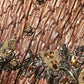 Brown Metallic Crystal Evening Gown Dress