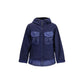 Blue Polyamide Shell Jacket