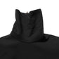 Black Long Sleeves Viscose Sheath Maxi Dress