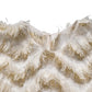 Ivory Fringe Layered Shift Midi Dress