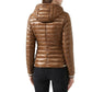 Brown Polyamide Shell Jacket