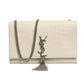 Kate Tassel Small Croc-Embossed Leather