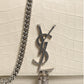 Kate Tassel Small Croc-Embossed Leather