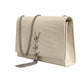 Kate Tassel Small Croc-Embossed Leather
