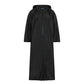 Black Polyester Coat