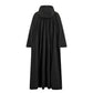 Black Polyester Coat