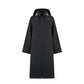 Black Polyester Coat