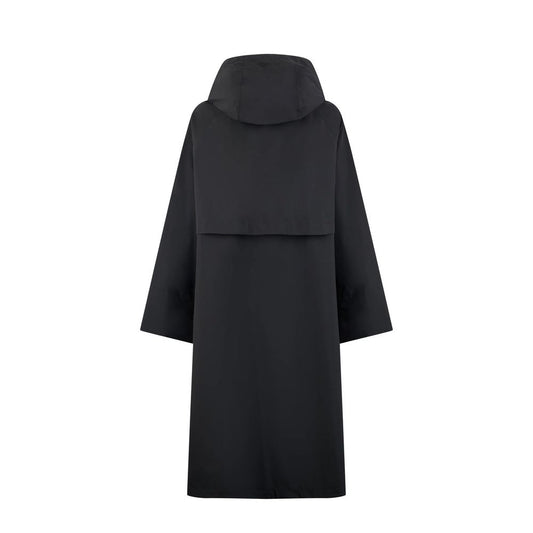 Black Polyester Coat