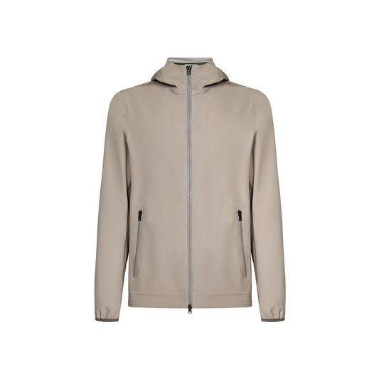 Beige Elastane Clothing
