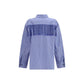 Blue Cotton Dress Shirt