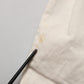 Beige High Waist Straight Capri Cropped Trouser Pants