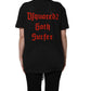 Black Chain Embellished Cotton Short Sleeve T-shirt