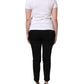 White Floral Graphic Short Sleeve Crew Neck T-shirt