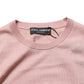 Pink Sleeveless Cashmere Knitted Tank Top