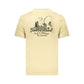 Beige Cotton Men's T-Shirt