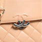 Goatskin Quilted Small CC Box Flap Bag