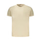 Beige Cotton Men's T-Shirt