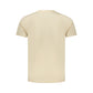 Beige Cotton Men's T-Shirt