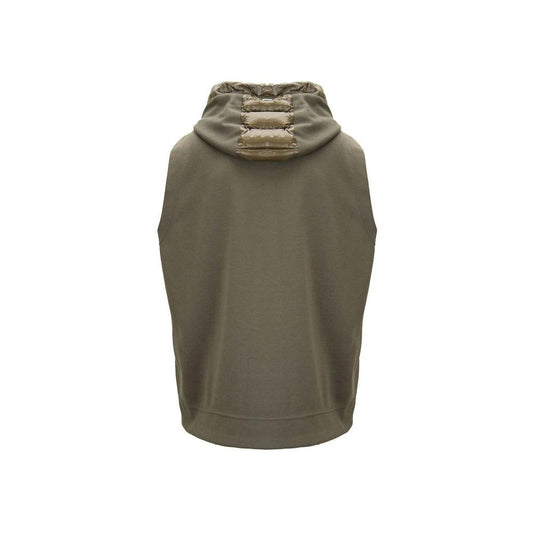 Bicolor Polyamide Sleveless Jacket