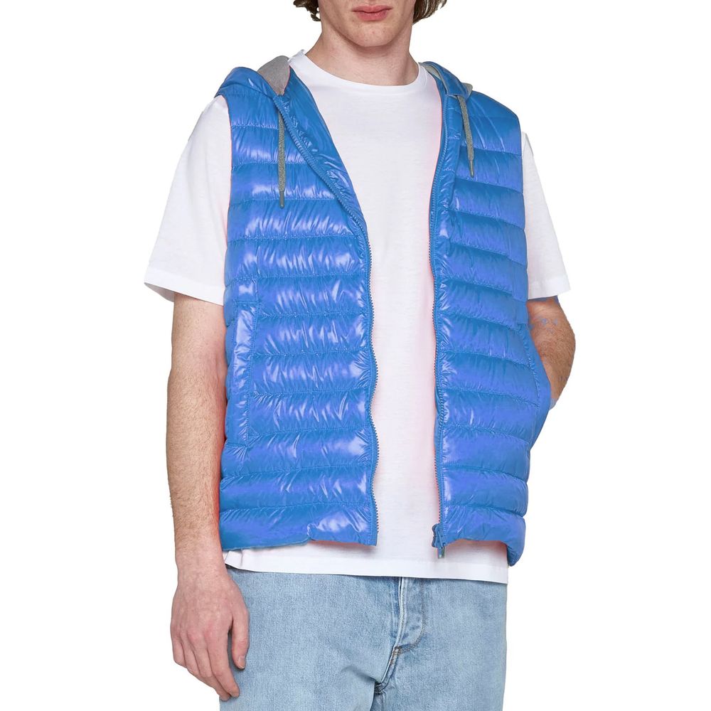 Blue Polyamide Clothing