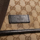GG Canvas Flap Messenger Bag