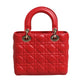 Lady Dior Cannage Leather Handbag
