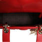 Lady Dior Cannage Leather Handbag