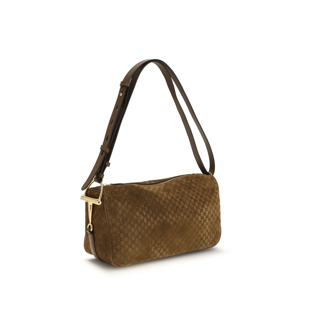 Brown Calf Leather Bos Taurus Handbag