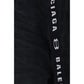 Black Cotton Bermuda Shorts