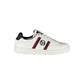 White Polyurethane Men's Sneaker