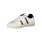 White Polyurethane Men's Sneaker