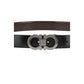 Black Calf Leather Bos Taurus Belt