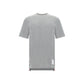 Gray Cotton Long Sleeve T-Shirt