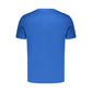 Blue Cotton Men's T-Shirt