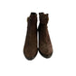 Brown Leather Women Boot