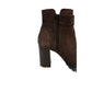 Brown Leather Women Boot
