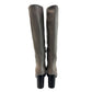 Brown Leather Women Boot