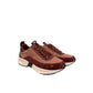 Red Fabric Women Sneakers